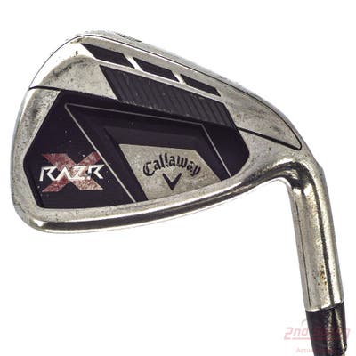 Callaway Razr X Single Iron Pitching Wedge PW Callaway Razr X Iron Steel Steel Uniflex Right Handed 35.5in