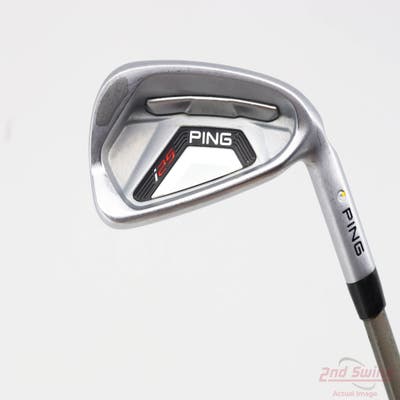 Ping I25 Single Iron 4 Iron Aerotech SteelFiber i110cw Graphite Stiff Right Handed Yellow Dot 39.5in