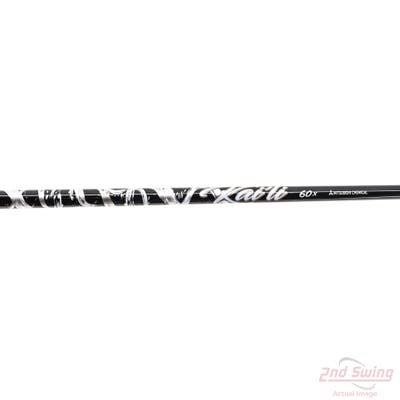 Used W/ Ping RH Adapter Mitsubishi Rayon Kai'li White 60g Driver Shaft X-Stiff