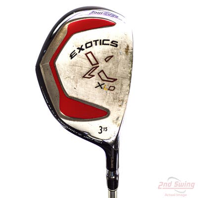 Tour Edge Exotics XLD Fairway Wood 3 Wood 3W 15° Exotics G Design Tour AD 50 Graphite Senior Right Handed 43.75in