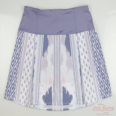 New W/ Logo Womens Lucky In Love Skort Large L Multi MSRP $98