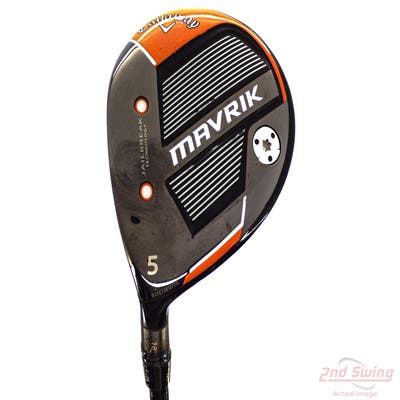 Callaway Mavrik Fairway Wood 5 Wood 5W 18° Stock Graphite Shaft Graphite Senior Left Handed 42.75in