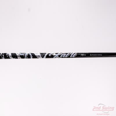Used W/ Cobra RH Adapter Mitsubishi Rayon Kaili White 70g Fairway Shaft X-Stiff 41.5in