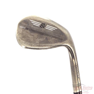 Titleist Vokey SM9 Brushed Steel Wedge Lob LW 58° 10 Deg Bounce S Grind Titleist Vokey BV Steel Wedge Flex Right Handed 35.25in