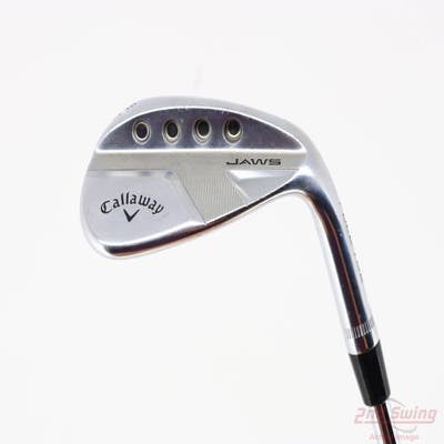 Callaway Jaws Full Toe Raw Face Chrome Wedge Lob LW 58° 10 Deg Bounce True Temper Dynamic Gold 115 Steel Wedge Flex Right Handed 35.25in