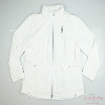 New W/ Logo Womens Callaway Jacket XX-Large XXL White MSRP $70