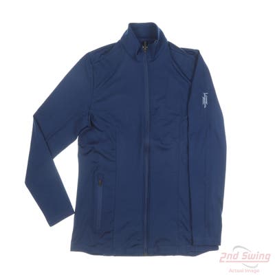 New W/ Logo Womens Bermuda Sands Jacket Medium M Blue MSRP $70