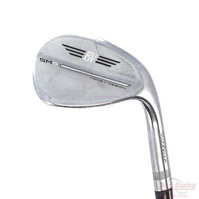 Titleist Vokey SM9 Tour Chrome Wedge Sand SW 54° 10 Deg Bounce S Grind Titleist Vokey BV Steel Wedge Flex Right Handed 35.25in