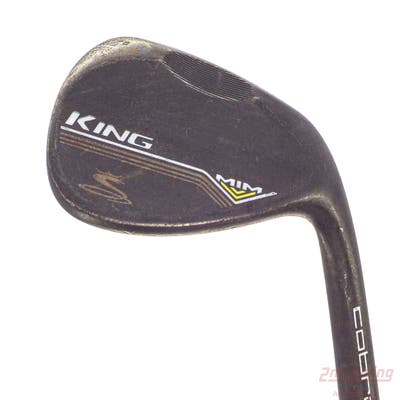 Cobra KING MIM Black Wedge Sand SW 54° 10 Deg Bounce V Grind FST KBS Hi-Rev 2.0 Steel Wedge Flex Right Handed 35.0in