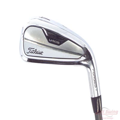 Titleist U-505 Utility Iron 4 Utility PX HZRDUS Smoke Black 80 Graphite Stiff Right Handed 39.0in