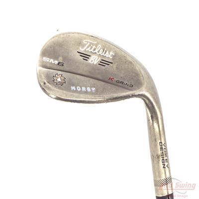 Titleist Vokey SM6 Steel Grey Wedge Lob LW 58° 12 Deg Bounce K Grind Project X 6.0 Steel Stiff Right Handed 35.5in