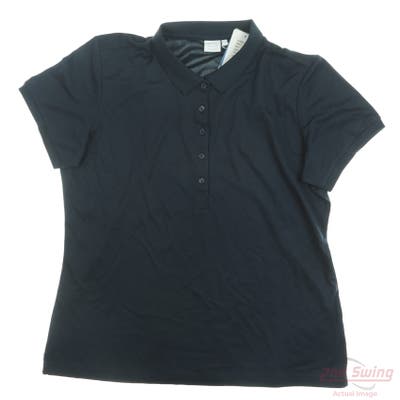 New Womens Ping Polo Large L (14) Navy Blue MSRP $90