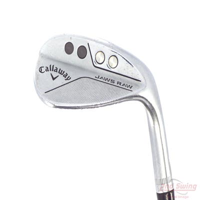 Callaway Jaws Raw Chrome Wedge Sand SW 54° 10 Deg Bounce S Grind Dynamic Gold Spinner TI Steel Wedge Flex Right Handed 35.25in