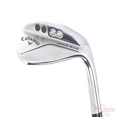 Callaway Jaws Full Toe Raw Face Chrome Wedge Lob LW 58° 10 Deg Bounce J Grind Dynamic Gold Spinner TI 115 Steel Wedge Flex Right Handed 35.25in