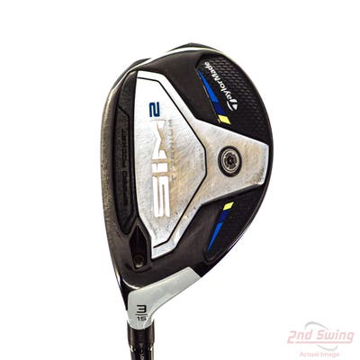 TaylorMade SIM2 Titanium Fairway Wood 3 Wood 3W 15° MCA Tensei AV Blue Raw 65 Graphite Regular Left Handed 43.5in