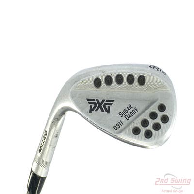 PXG 0311 Sugar Daddy Milled Chrome Wedge Lob LW 58° 9 Deg Bounce FST KBS TGI 70 Graphite Regular Left Handed 35.0in