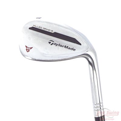 TaylorMade Milled Grind 2 Chrome Wedge Lob LW 58° 8 Deg Bounce LB Nippon NS Pro 950GH Steel Regular Right Handed 36.0in
