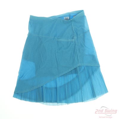 New Womens Lucky In Love Skort Small S Blue MSRP $96