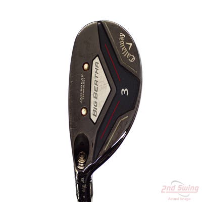 Callaway 2019 Big Bertha Hybrid 3 Hybrid 18° UST Mamiya Recoil ES 460 Graphite Senior Left Handed 42.25in