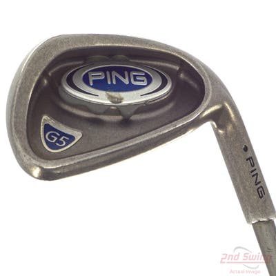 Ping G5 Single Iron 9 Iron Ping TFC 100I Graphite Senior Right Handed Black Dot 36.25in