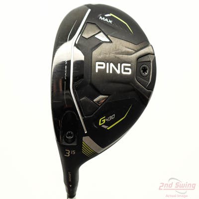 Ping G430 MAX Fairway Wood 3 Wood 3W 15° ALTA CB 65 Black Graphite Senior Left Handed 43.0in
