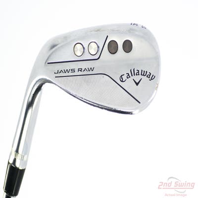 Callaway Jaws Raw Chrome Wedge Sand SW 56° 10 Deg Bounce S Grind Nippon NS Pro Modus 3 125 Wdg Steel Wedge Flex Left Handed 35.75in