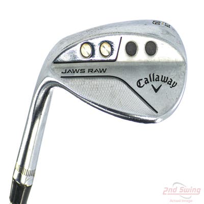 Callaway Jaws Raw Chrome Wedge Lob LW 60° 8 Deg Bounce Z Grind Nippon NS Pro Modus 3 Tour 125 Steel Wedge Flex Left Handed 35.5in
