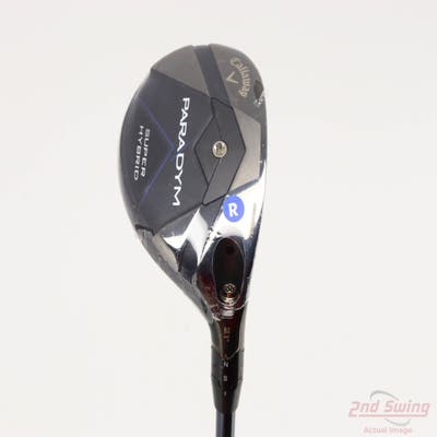 Mint Callaway Paradym Super Hybrid 3 Hybrid 21° UST Recoil Dart HB 75 IP Blue Graphite Regular Right Handed 40.5in