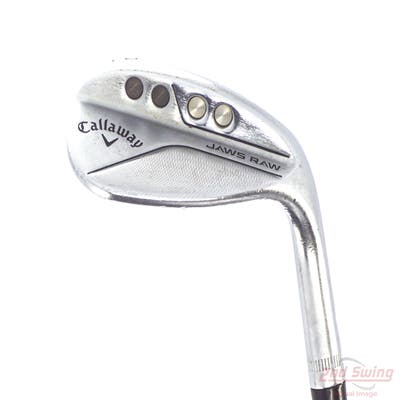 Callaway Jaws Raw Chrome Wedge Lob LW 60° 12 Deg Bounce W Grind FST KBS Tour C-Taper Lite 110 Steel Stiff Right Handed 35.0in