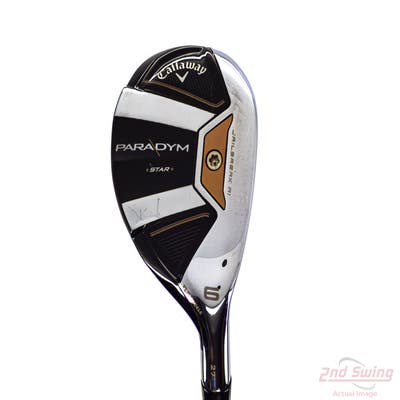 Mint Callaway Paradym Star Hybrid 6 Hybrid 27° UST ATTAS Speed Series 40 Graphite Ladies Right Handed 38.0in