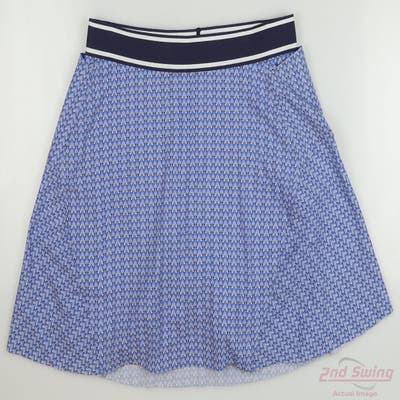 New Womens Peter Millar Skort Large L Blue MSRP $129