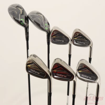 Mint Cobra Cobra DS Adapt Max Womens Combo Set Iron Set Iron Set 5H 6H 7-PW SW FST KBS PGI 55 Graphite Ladies Right Handed STD