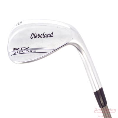 Cleveland RTX ZipCore Tour Satin Wedge Lob LW 58° 6 Deg Bounce Low Aerotech SteelFiber fc90cw Graphite Regular Right Handed 35.0in