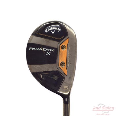 Callaway Paradym X Fairway Wood 5 Wood 5W 18° Project X HZRDUS Silver Gen4 60 Graphite Stiff Right Handed 42.75in