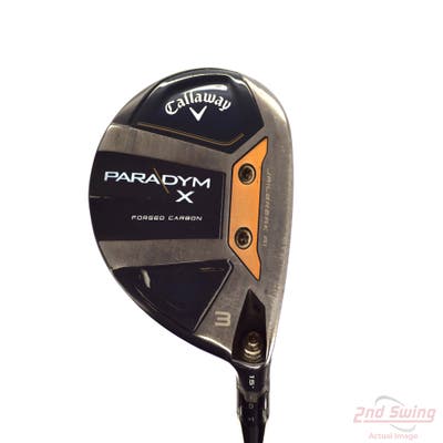 Callaway Paradym X Fairway Wood 3 Wood 3W 15° Project X HZRDUS Silver Gen4 60 Graphite Stiff Right Handed 43.5in