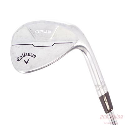 Callaway Opus Brushed Chrome Wedge Gap GW 50° 10 Deg Bounce S Grind Dynamic Gold Mid 115 Steel Wedge Flex Right Handed 35.5in