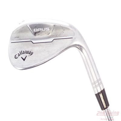 Callaway Opus Brushed Chrome Wedge Gap GW 52° 12 Deg Bounce W Grind Dynamic Gold Mid 115 Steel Wedge Flex Right Handed 35.5in