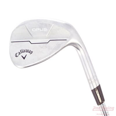 Callaway Opus Brushed Chrome Wedge Gap GW 50° 10 Deg Bounce S Grind Dynamic Gold Mid 115 Steel Wedge Flex Right Handed 35.5in