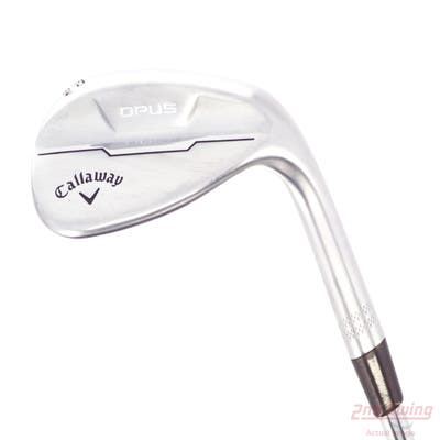 Callaway Opus Brushed Chrome Wedge Lob LW 60° 12 Deg Bounce W Grind Dynamic Gold Mid 115 Steel Wedge Flex Right Handed 35.0in