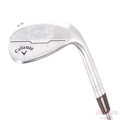 Mint Callaway Opus Brushed Chrome Wedge Lob LW 60° 8 Deg Bounce C Grind Dynamic Gold Mid 115 Steel Wedge Flex Right Handed 35.0in