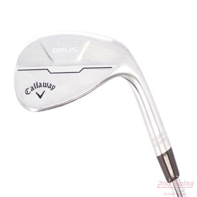 Callaway Opus Brushed Chrome Wedge Sand SW 54° 12 Deg Bounce S Grind Dynamic Gold Mid 115 Steel Wedge Flex Right Handed 35.25in