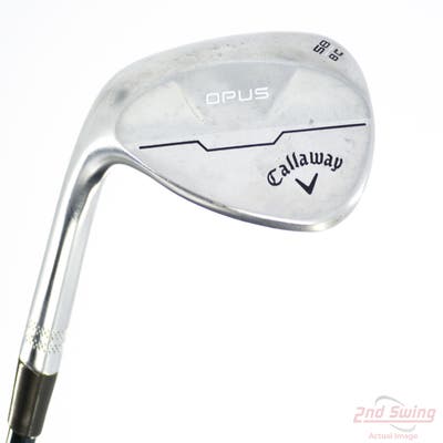 Callaway Opus Brushed Chrome Wedge Lob LW 58° 8 Deg Bounce C Grind UST Recoil Dart HDC 65 Graphite Wedge Flex Left Handed 35.0in