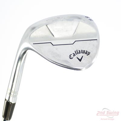 Mint Callaway Opus Brushed Chrome Wedge Sand SW 56° 12 Deg Bounce S Grind True Temper Dynamic Gold Mid 115 Wedge Steel Wedge Flex Left Handed 35.25in
