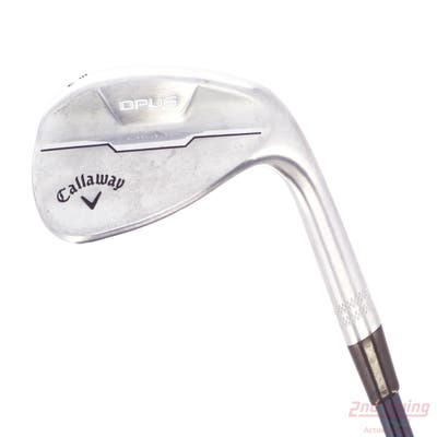 Mint Callaway Opus Brushed Chrome Wedge Sand SW 56° 14 Deg Bounce W Grind UST Recoil Dart HDC 65 Graphite Wedge Flex Right Handed 35.25in