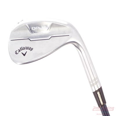 Callaway Opus Brushed Chrome Wedge Sand SW 56° 14 Deg Bounce W Grind UST Recoil Dart HDC 65 Graphite Wedge Flex Right Handed 35.25in