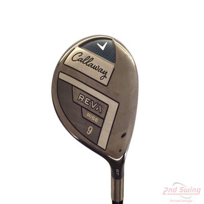 Callaway Reva Rise Fairway Wood 9 Wood 9W 27° UST Mamiya LinQ LTE Graphite Ladies Right Handed 40.0in
