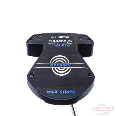 Odyssey Ai-ONE Square 2 Square Max Stripe Putter Steel Right Handed 34.5in