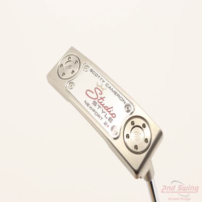 Mint Titleist Scotty Cameron 2025 Studio Style Newport 2 Plus Putter Steel Right Handed 34.0in