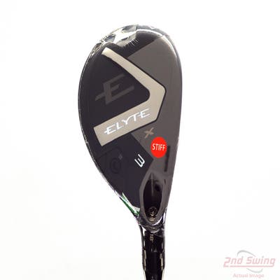 Mint Callaway Elyte X Hybrid 3 Hybrid 18° Project X Denali Charcoal 70 Graphite Stiff Right Handed 40.75in