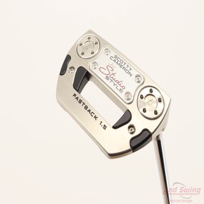 Mint Titleist Scotty Cameron 2025 Studio Style Fastback 1.5 Putter Steel Right Handed 35.0in